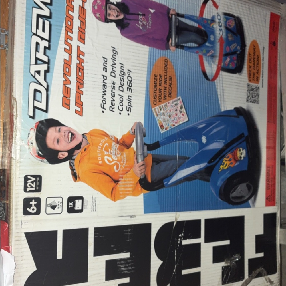 Blue Electric Ride-On